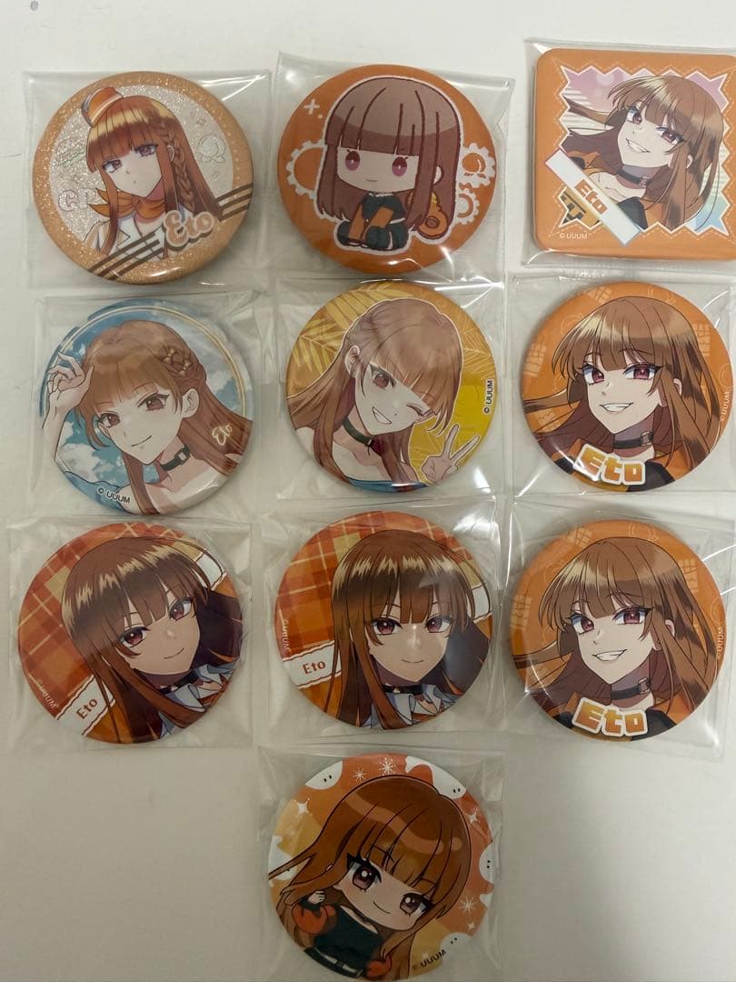 カラピチ エト 缶バッジ 10個セット