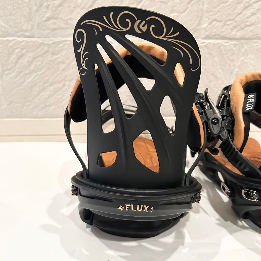 FLUX RL スノーボード ビンディング Mサイズ ブラック×ブラウン