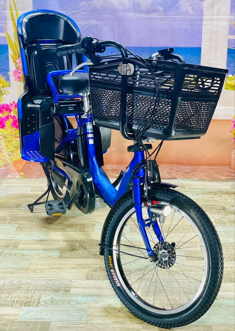 ヤマハパスキス⭐️人気モデル！子供乗せ電動アシスト自転車Y0002