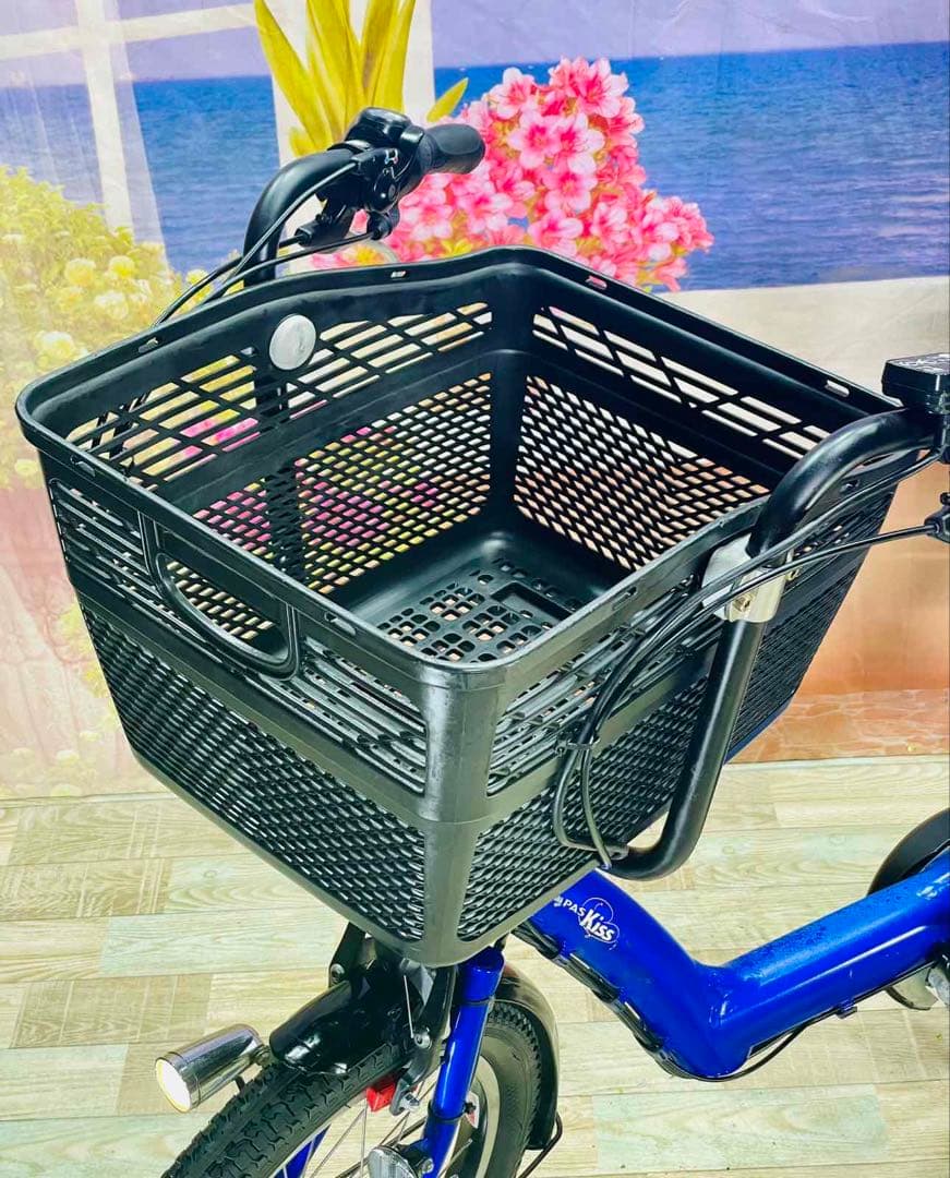 ヤマハパスキス⭐️人気モデル！子供乗せ電動アシスト自転車Y0002
