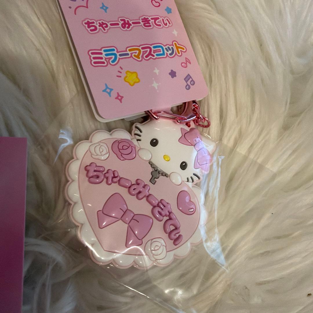 チャーミーキティ　グッズ　まとめ ストラップ　ぬいぐるみ　前髪クリップ カード