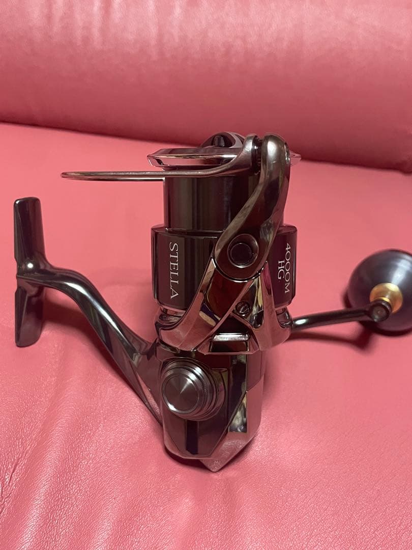 22ステラ4000MHG　夢屋ハンドルノブ付き　※純正ハンドルノブ有り