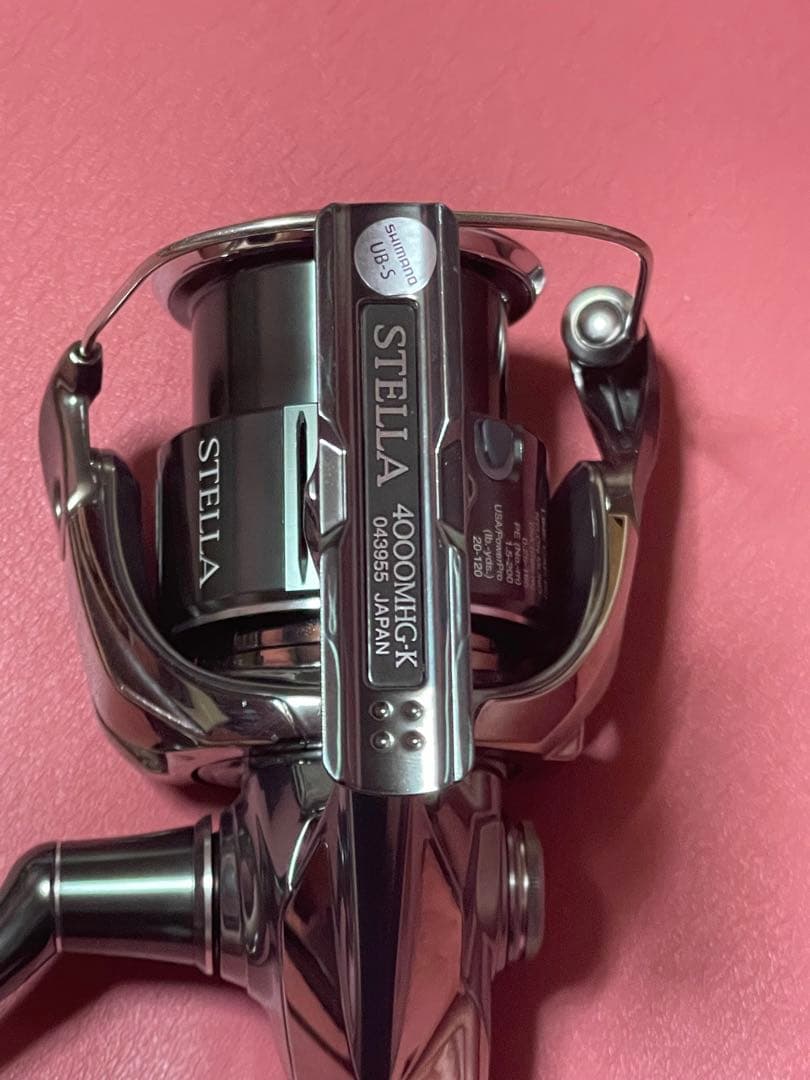 22ステラ4000MHG　夢屋ハンドルノブ付き　※純正ハンドルノブ有り