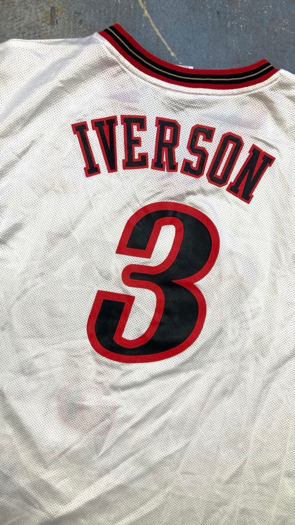 【アレン・アイバーソン】76ersリーボック レプリカNBA