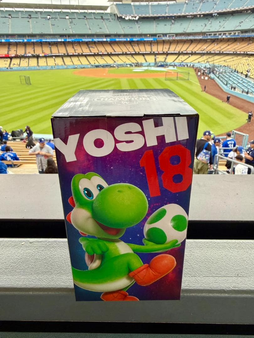 【非売品・限定品】LA Dodgers 山本由伸&ヨッシー コラボ ボブルヘッド