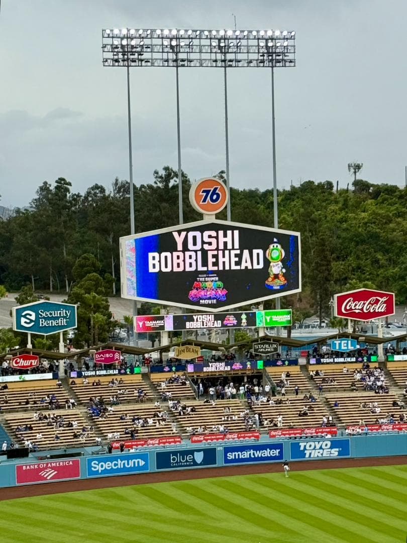 【非売品・限定品】LA Dodgers 山本由伸&ヨッシー コラボ ボブルヘッド