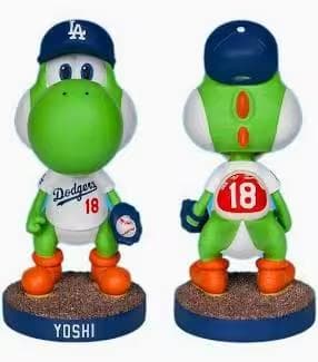 【非売品・限定品】LA Dodgers 山本由伸&ヨッシー コラボ ボブルヘッド