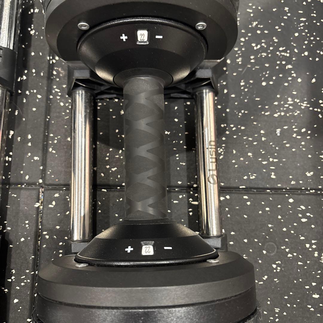 可変式ダンベル ライシン ヘリックスミラー　メタルダンベル 40kg 1個