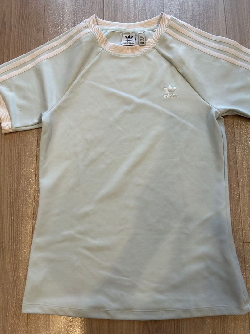 adidas originals Tシャツショーツ ミントグリーン レディースM