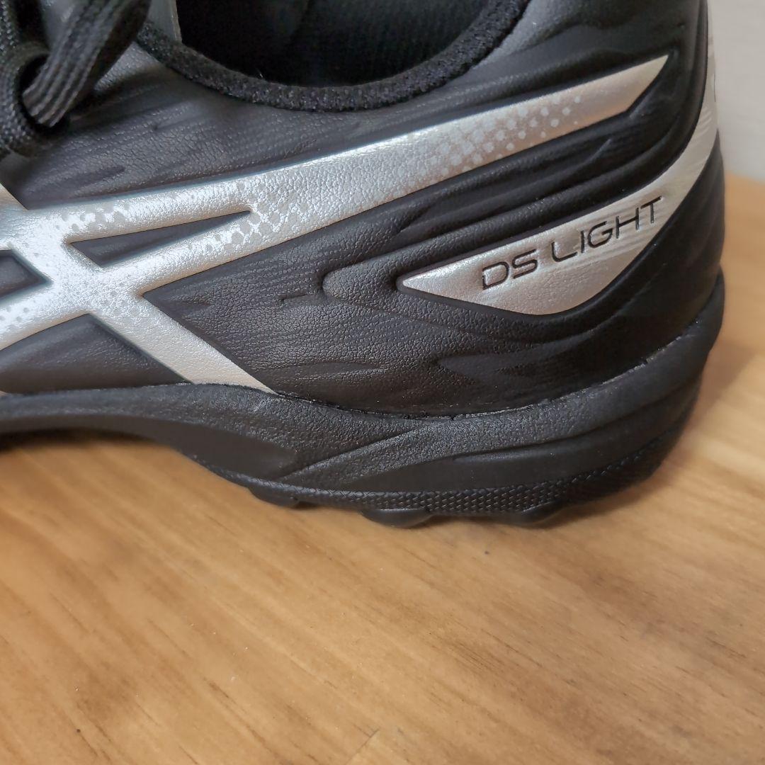 26.5センチ　新品　ASICS ブラック サッカー　トレーニングシューズ