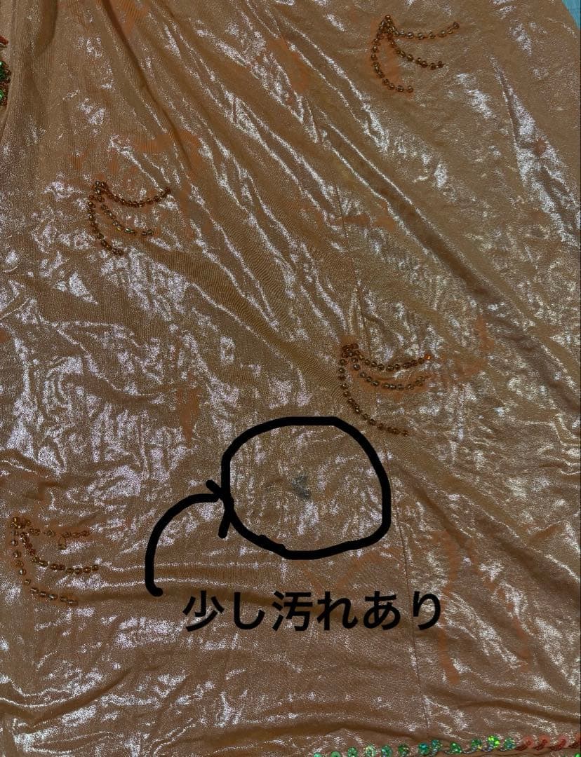 低身長さんに⭐︎ベリーダンス　オレンジの衣装