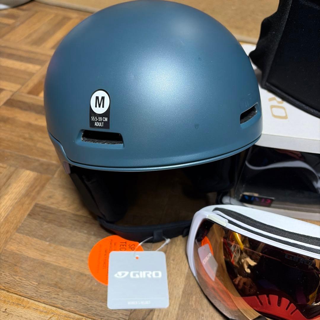 GIRO COMP AFゴーグルとOWEN SPHERICALヘルメット