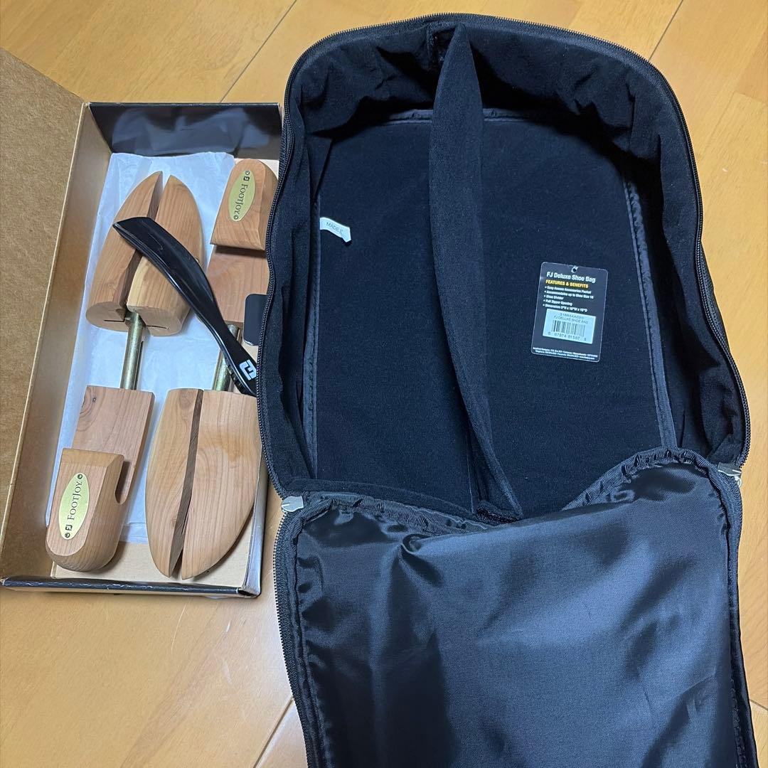 FOOTJOY Shoe Tree & Deluxe Shoe Bag 靴ベラ