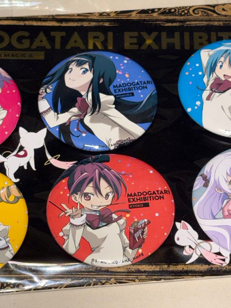 ≪未開封≫魔法少女まどか☆マギカ　MADOGATARI展　缶バッジセット