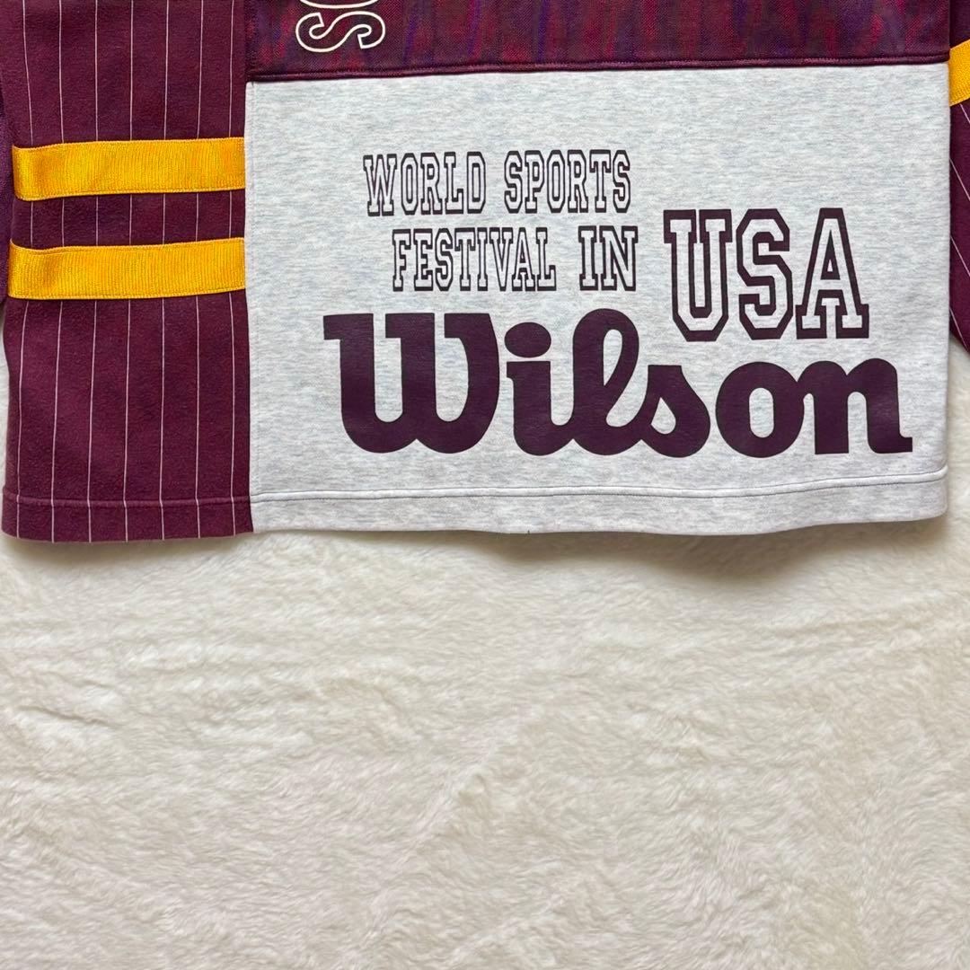 90s wilson ウィルソン シカゴ USA スウェット セットアップ M