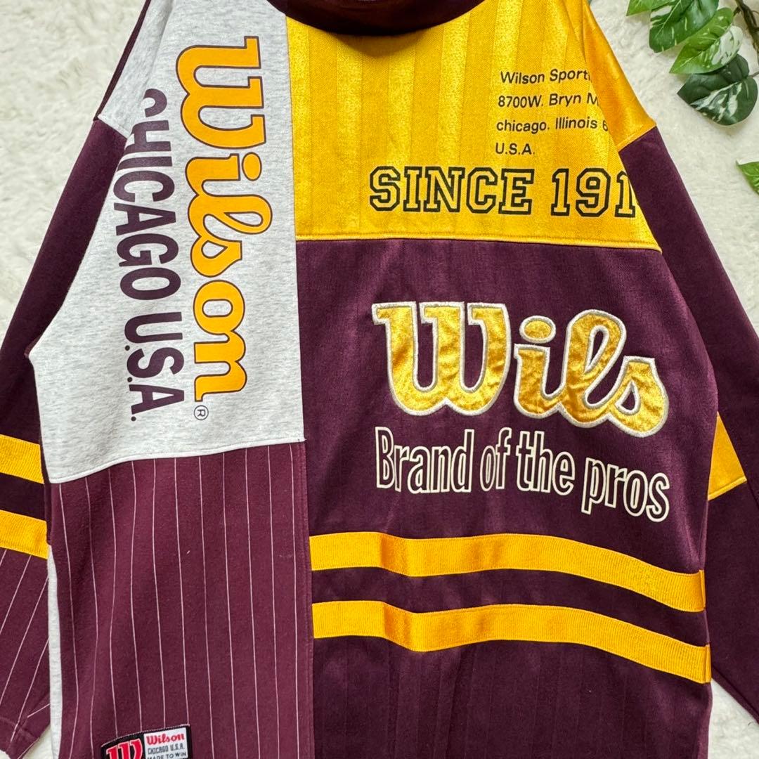 90s wilson ウィルソン シカゴ USA スウェット セットアップ M
