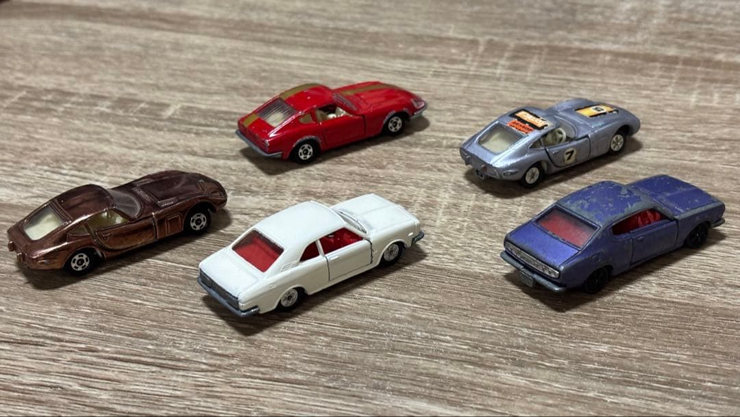 トミカ　まとめ売り　5台セット　日本製　黒箱　レトロ　ミニカー