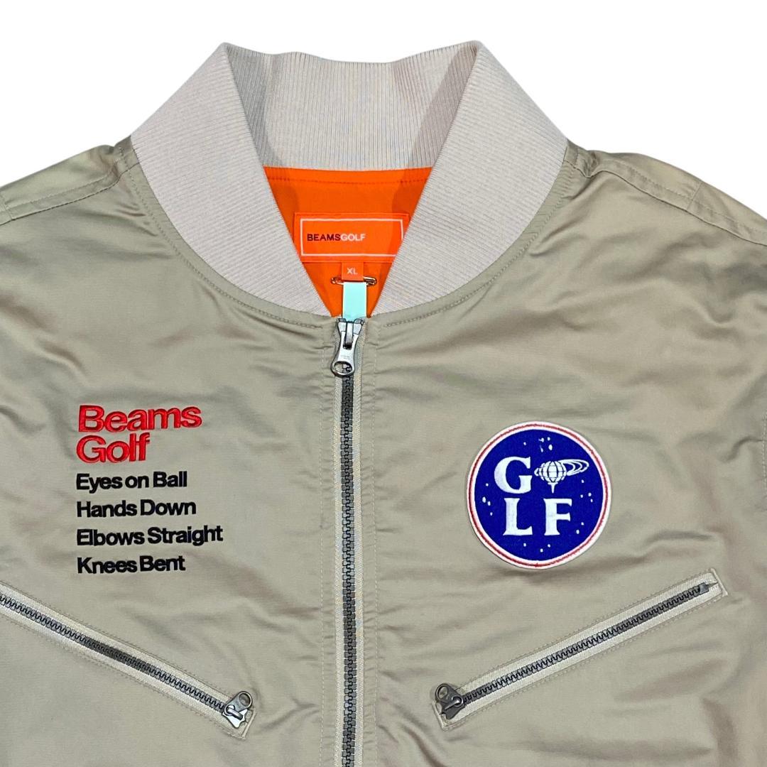 BEAMS GOLF ビームス ゴルフ 中綿 MA-1 ジャケット XL メンズ