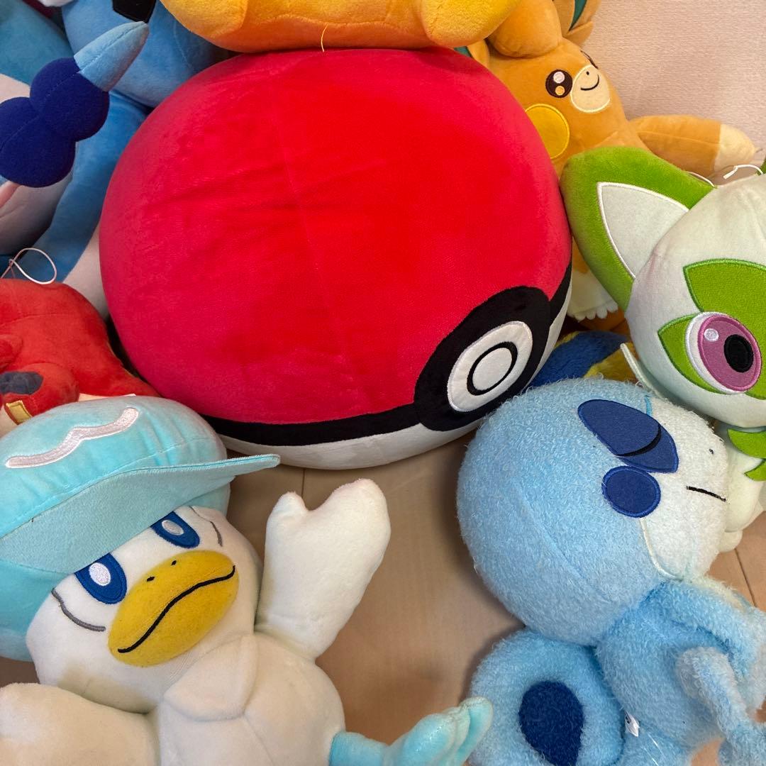 ポケモン ぬいぐるみ10個セット ピカチュウなど