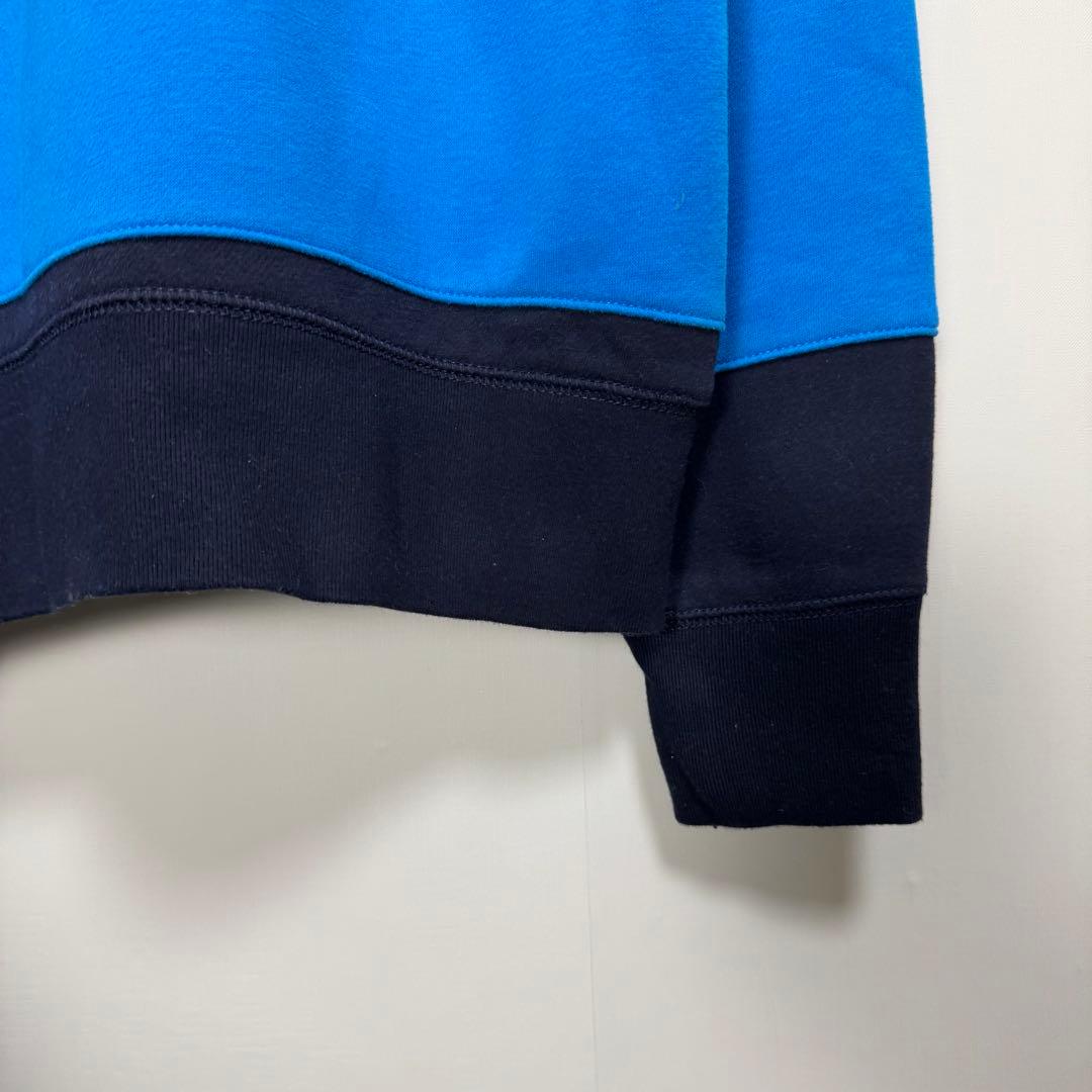OLDGAP ラガースウェット 裏起毛 ボーダー　カンガルーポケット　長袖