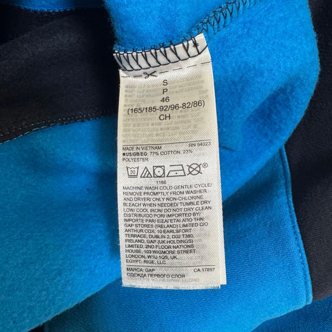 OLDGAP ラガースウェット 裏起毛 ボーダー　カンガルーポケット　長袖