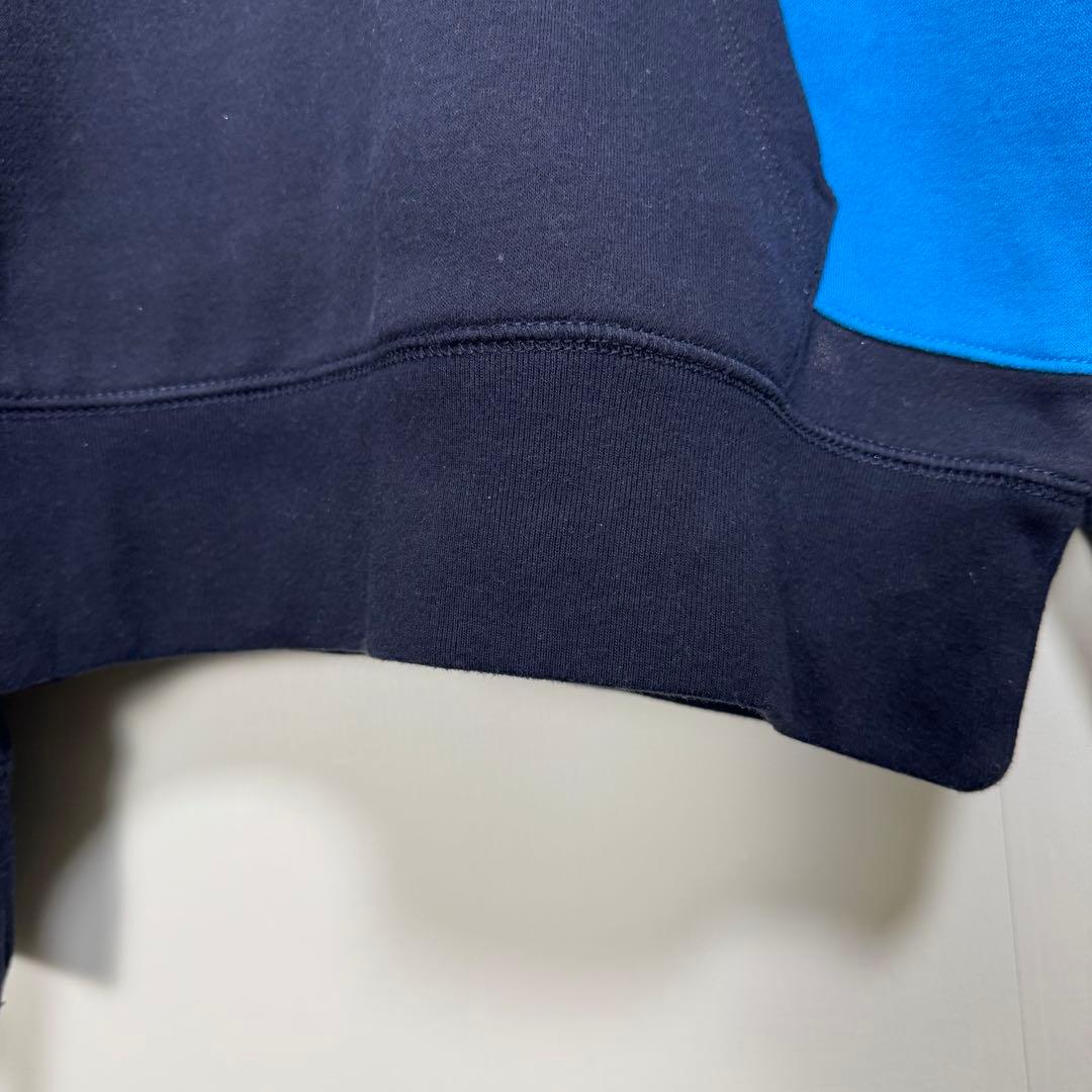 OLDGAP ラガースウェット 裏起毛 ボーダー　カンガルーポケット　長袖