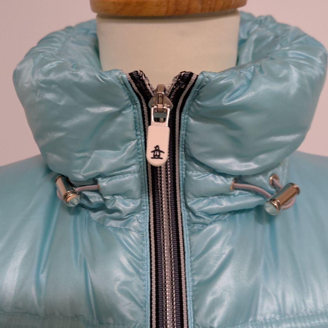 Munsingwear 2ウェイ 水色 ダウンジャケット ベストに変身