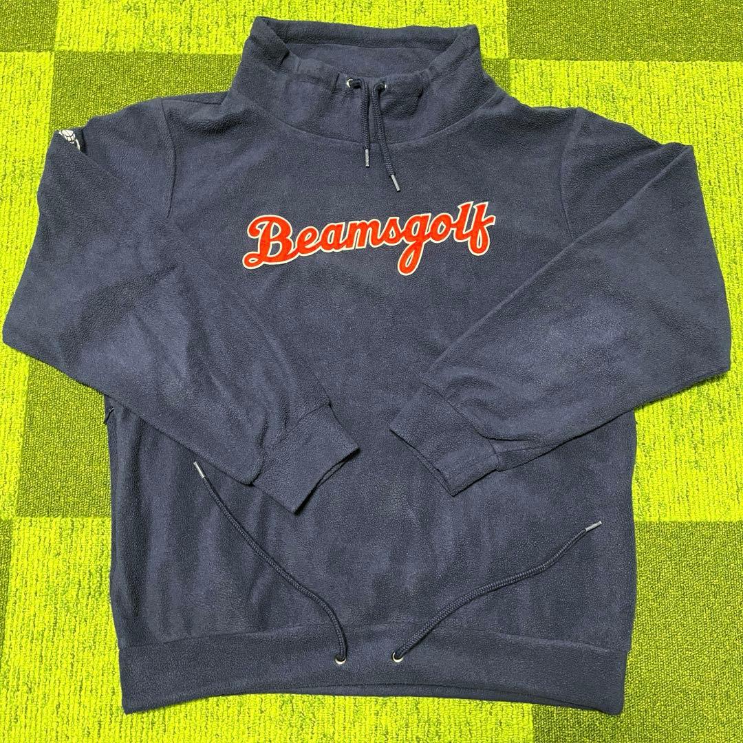 ★美品★ BEAMS GOLF スウェット ハイネック フリース プルオーバー