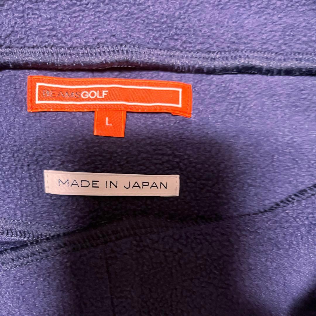 ★美品★ BEAMS GOLF スウェット ハイネック フリース プルオーバー
