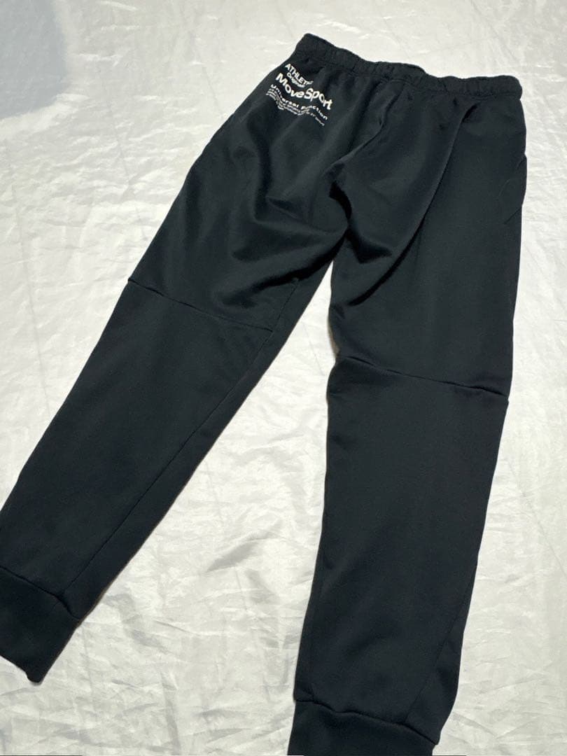 デサント　Move Sport フード付きジャージ 上下セット　ブラック　M