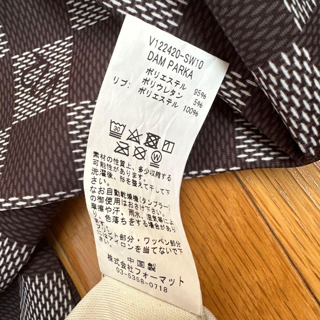 V12 DAM PARKA ブイトゥエルブ ダム パーカー　XL
