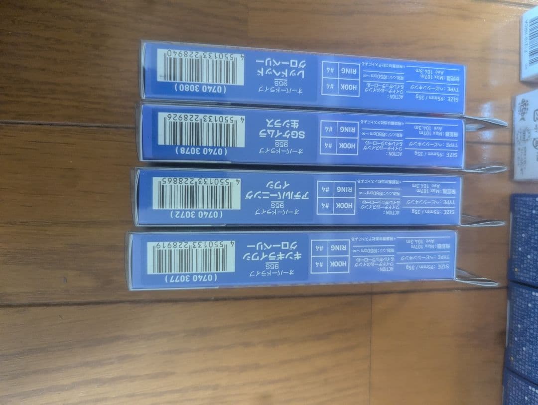 BLUEBLUE140s、DAIWAセットアッパー、オーバードライブ、マキマキ