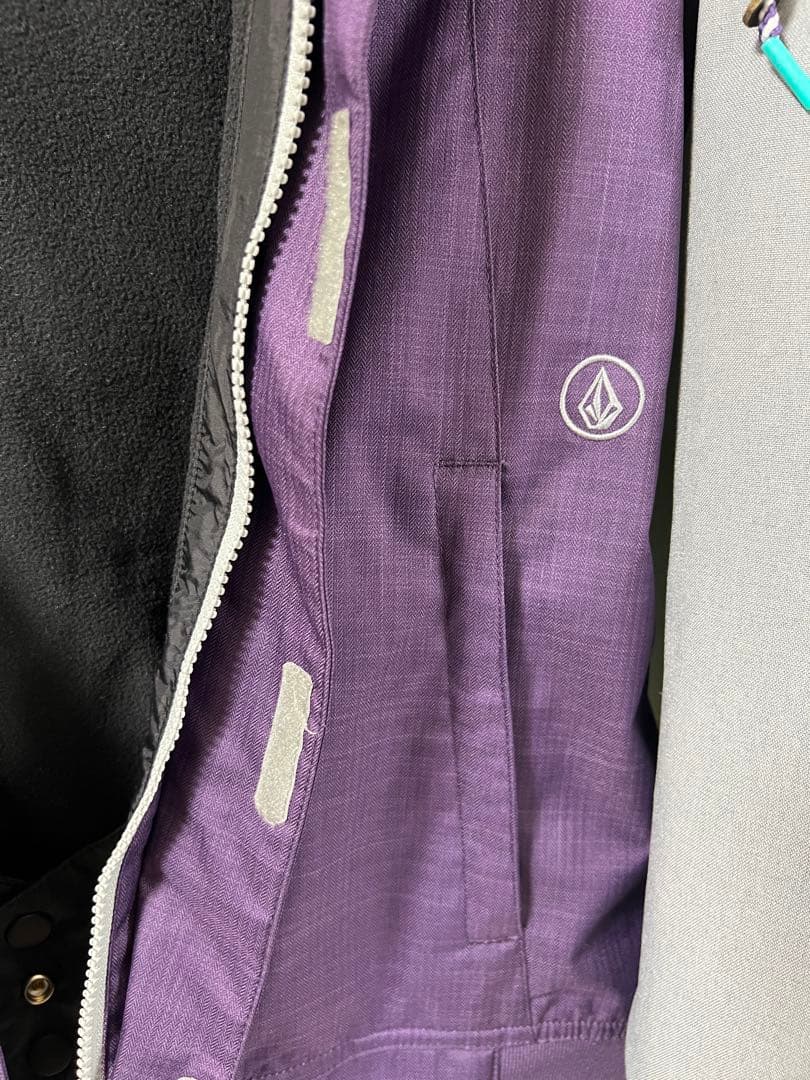 VOLCOM スノボウェア上下セット(女性用) S