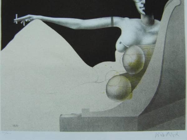 Paul Wunderlich、LITHOGRAPHIEN Ⅰ-Ⅳ
