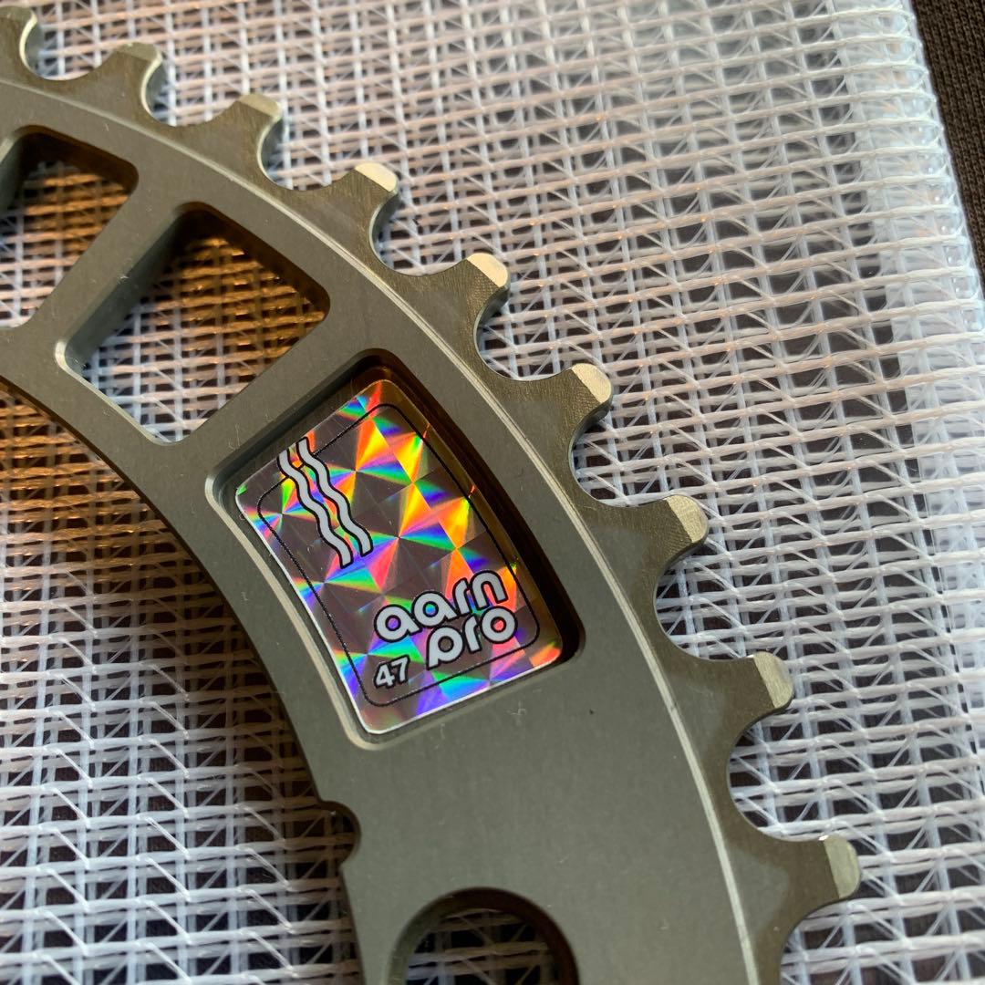 AARN pro track chainring 47T ピスト チェーンリング
