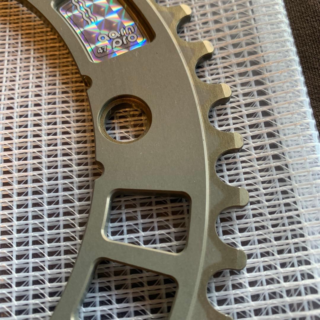 AARN pro track chainring 47T ピスト チェーンリング