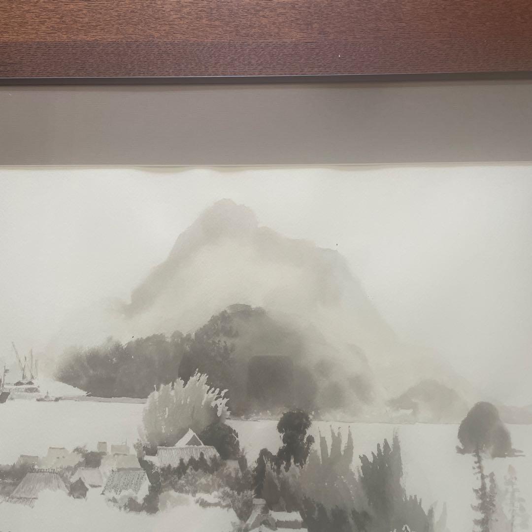 川端紘一水墨水彩画