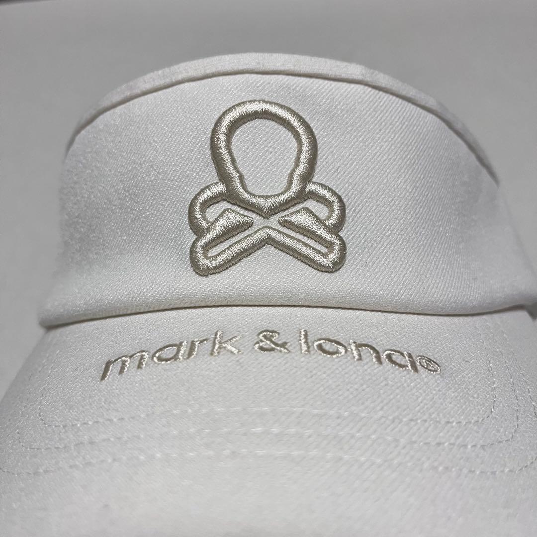 【美品】MARK & LONA マークアンドロナ ゴルフ サンバイザー