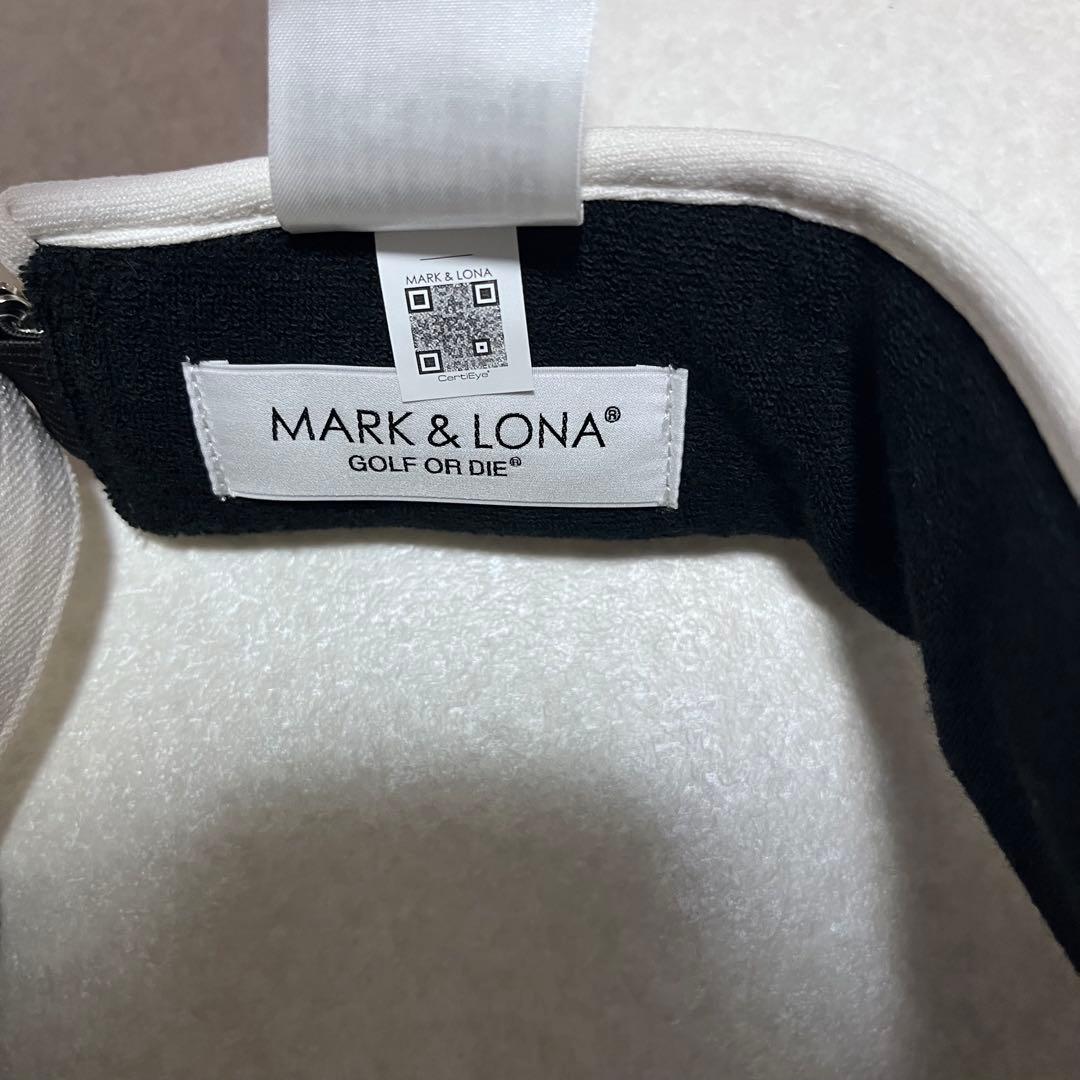 【美品】MARK & LONA マークアンドロナ ゴルフ サンバイザー