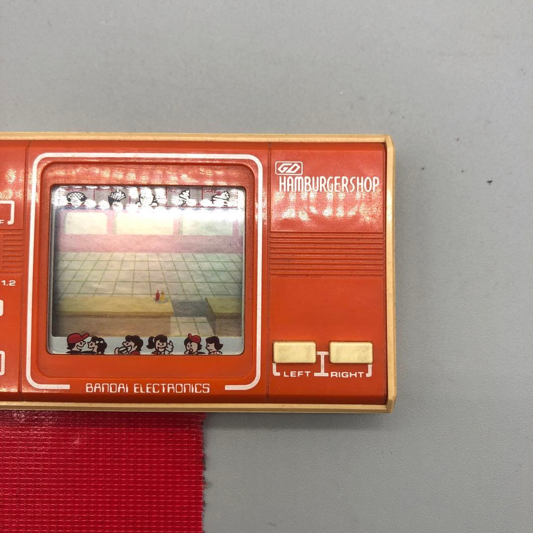 BANDAI　バンダイ　ゲーム＆ウォッチ　ハンバーガーショップ　レトロゲーム O