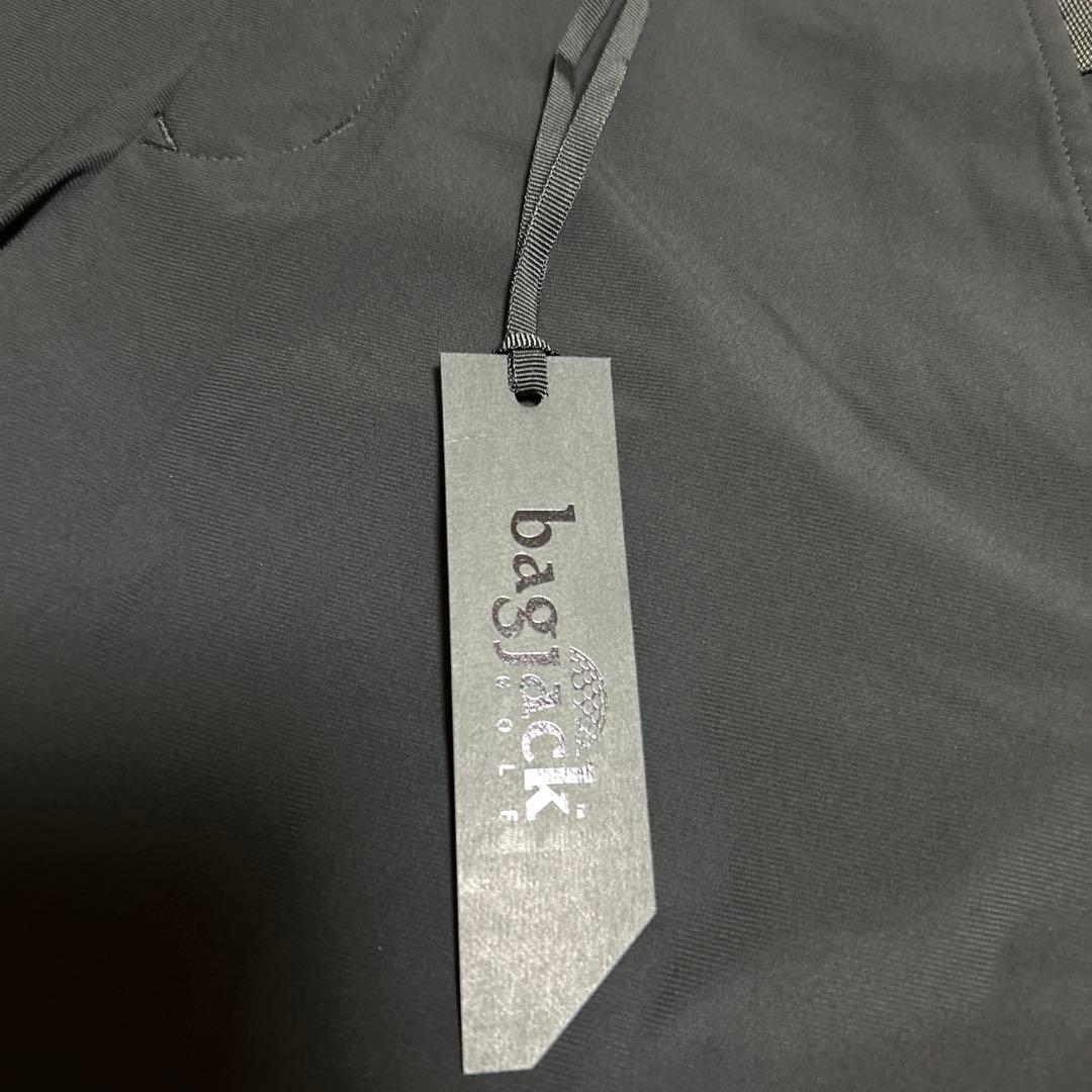 新品タグ付 bagjack バッグジャック ゴルフ ストレッチショーツ 黒S相当