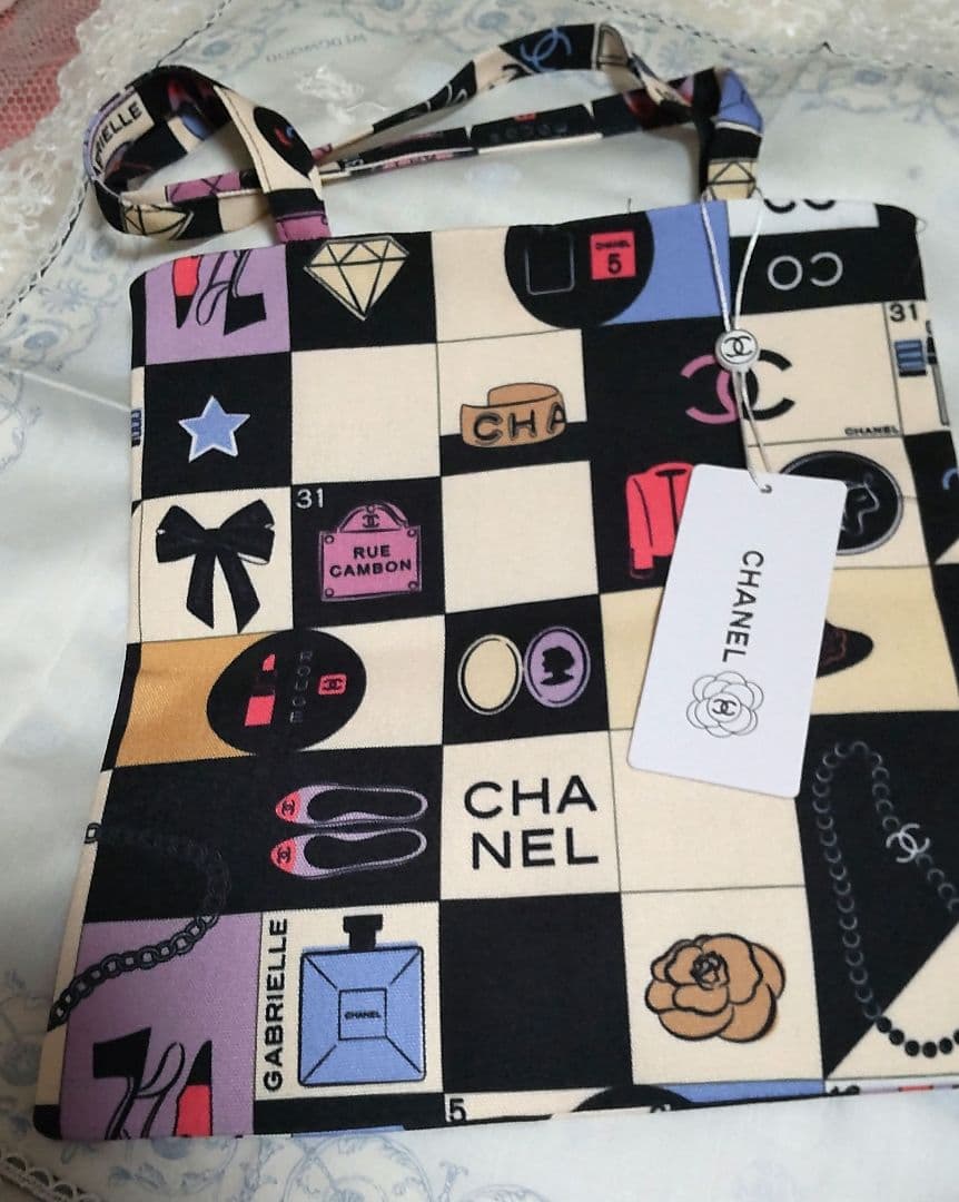 CHANEL マルチカラートート バッグ　　　【未使用】