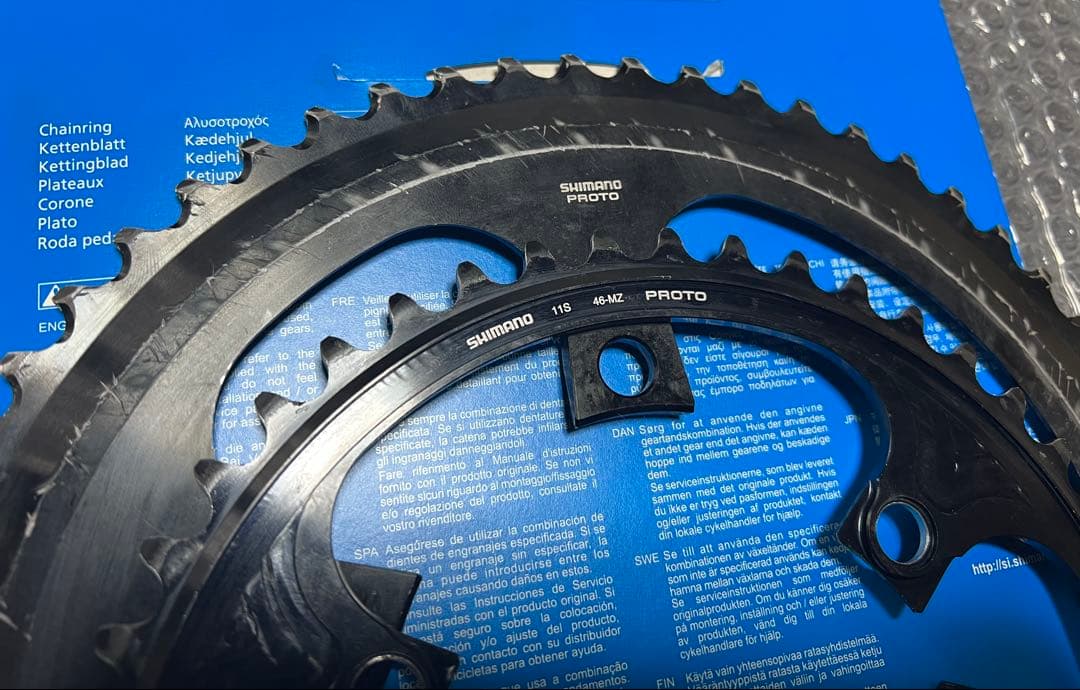シマノ Dura-Ace R9100 11s チェーンリング 58T プロ支給品