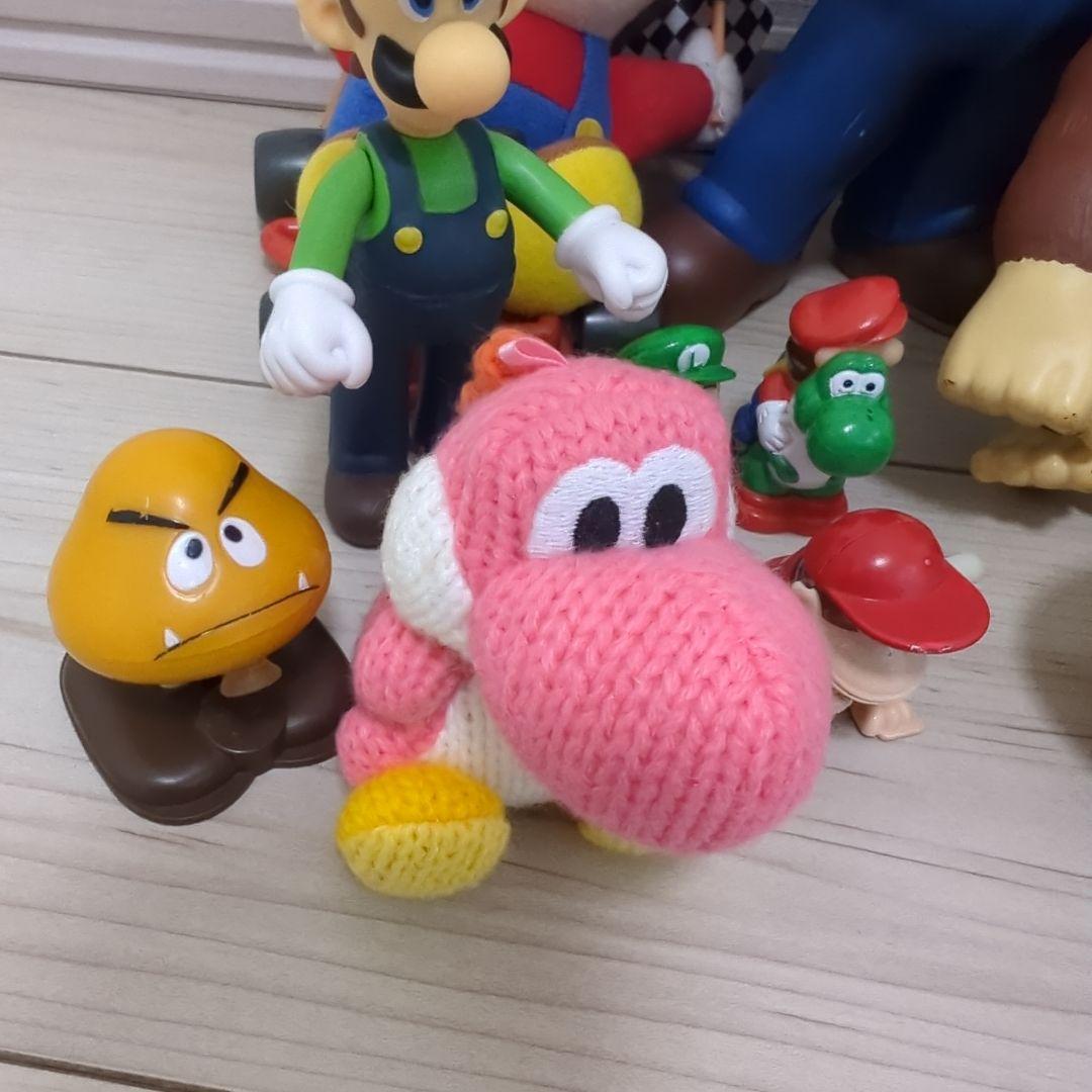 マリオキャラクター フィギュア ぬいぐるみセット