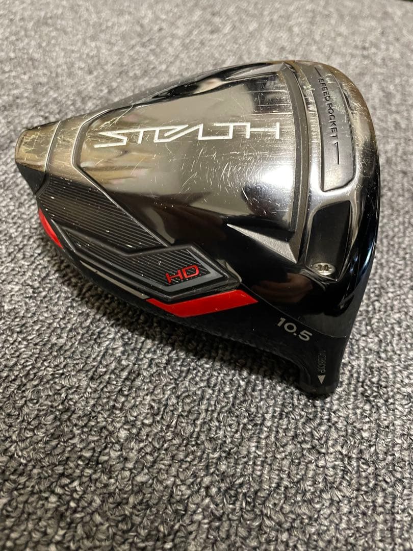 テーラーメイド　ステルスHD ドライバー 10.5° ヘッドのみ