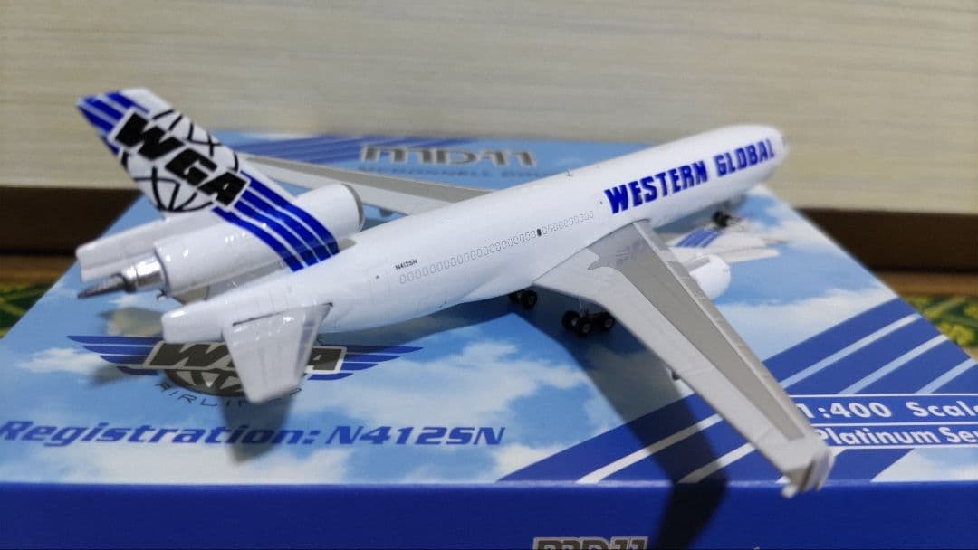 1/400 MD-11F WESTERN GLOBAL ウエスタン・グローバル