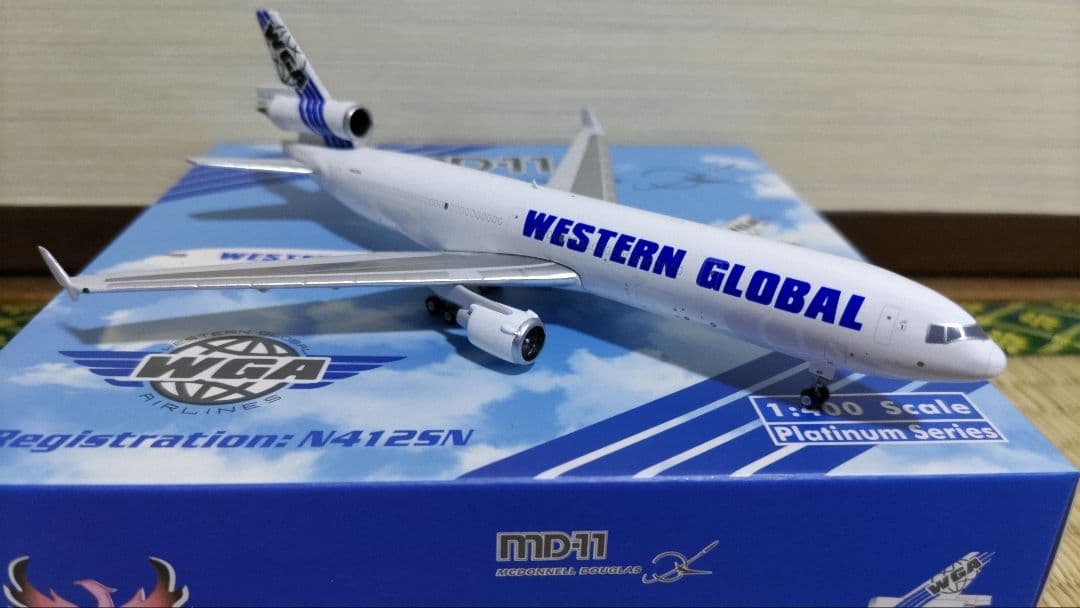 1/400 MD-11F WESTERN GLOBAL ウエスタン・グローバル