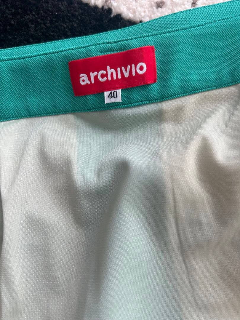 ARCHIVIO ミントグリーン スカート サイズ40