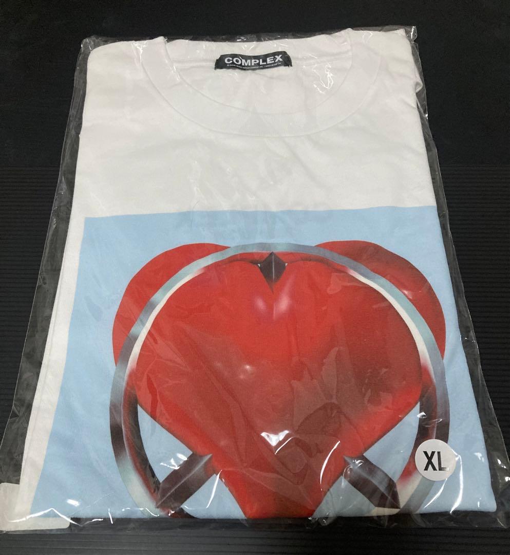 COMPLEX 日本一心 ピースハートTシャツ XL