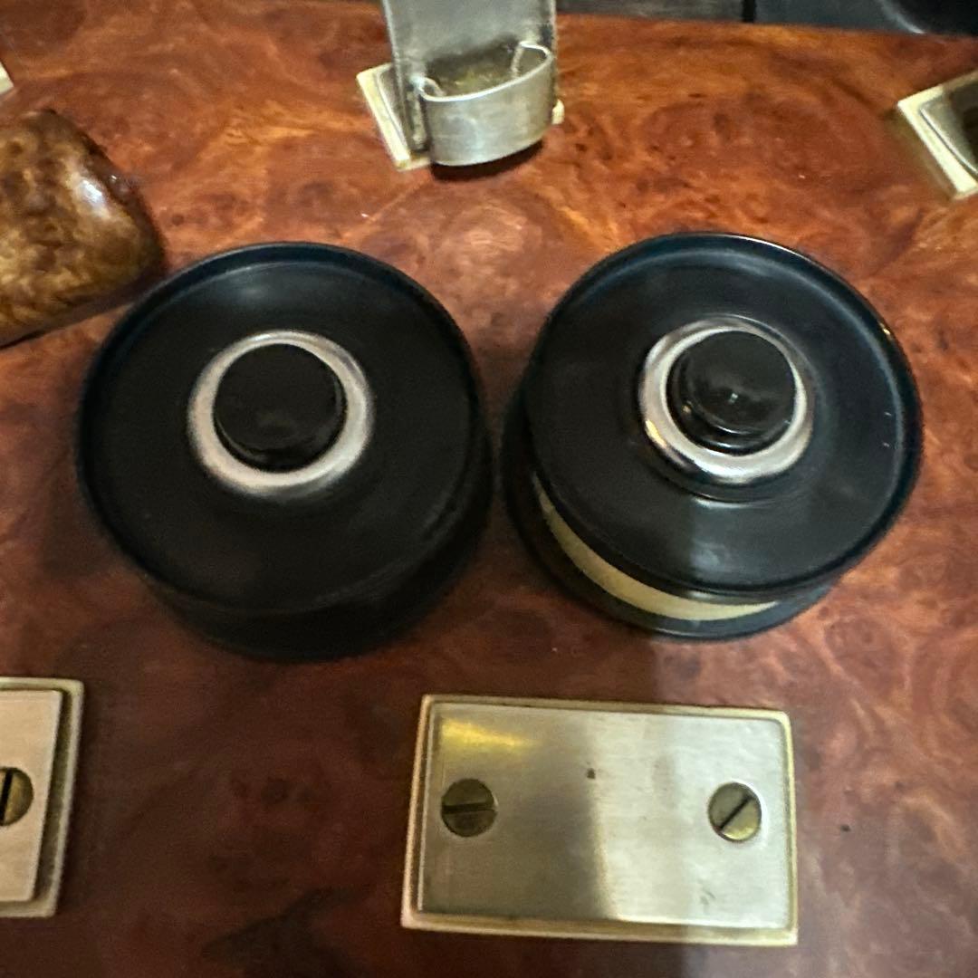 復刻 ABU Cardinal 33 ios カスタムwoodノブspool3個